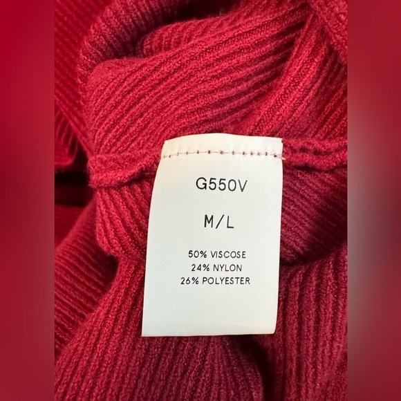 Kerisma | Bordeaux Viscose RYU Batwing Sweater (M/L) - Picture 8 of 9